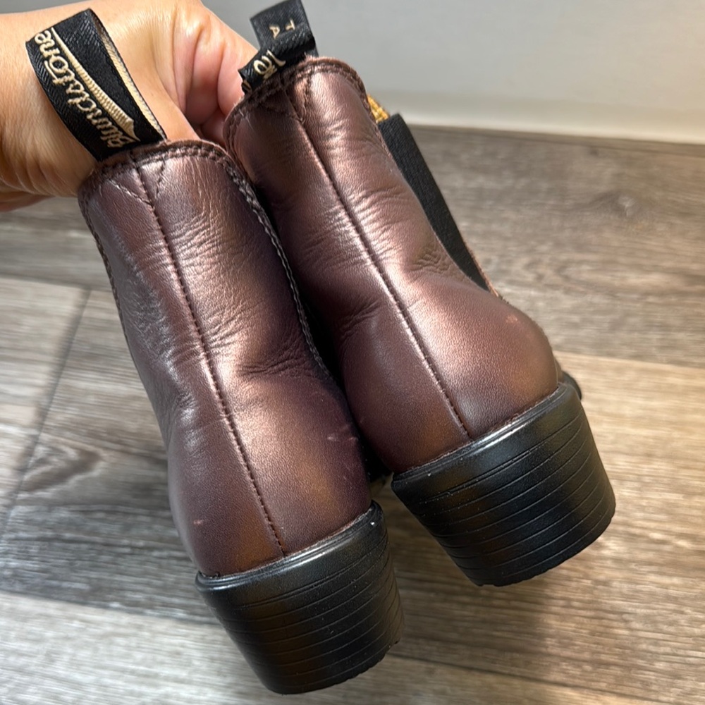 Blundstone Brown / bronze Ankle Boots woman’s 7.5 (s14) - Picture 4 of 11